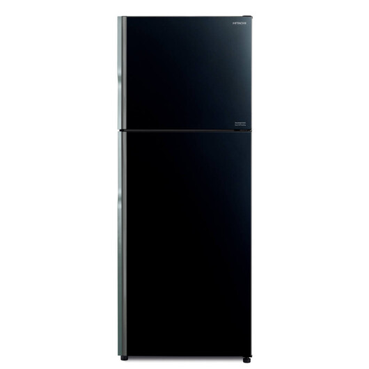 HITACHI 2 DOORS 443L INVERTER FRIDGE - GLASS BLACK (R-VGX490PM9 GBK)